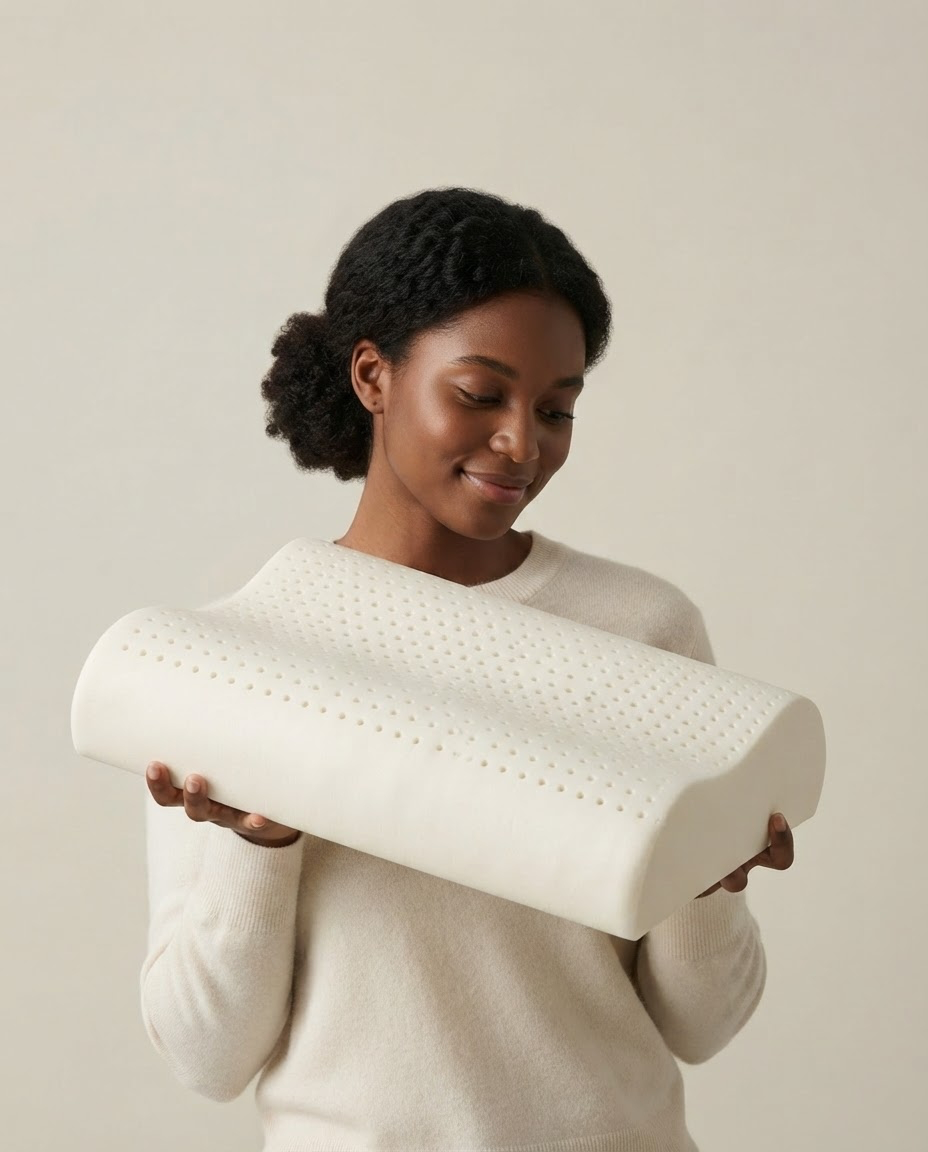 Latex Pillow Designed for Neck Support